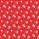 WHIMSICAL WOODLAND Floral Red - PRE ORDER (May 2026)