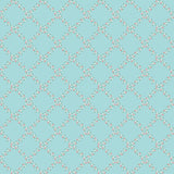 WHIMSICAL WOODLAND Lattice Aqua - PRE ORDER (May 2026)