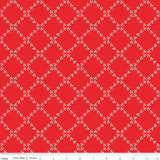 WHIMSICAL WOODLAND Lattice Red - PRE ORDER (May 2026)