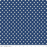 CATH KIDSTON® SIGNATURE COLLECTION Button Spot Navy - PRE ORDER (Sept/Oct 2026)