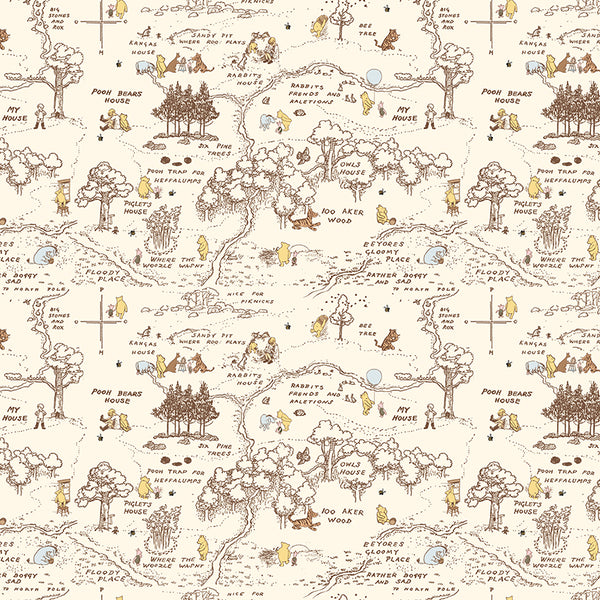 WINNIE THE POOH BABY 100 Aker Map Cream - PRE ORDER (Nov 2026)