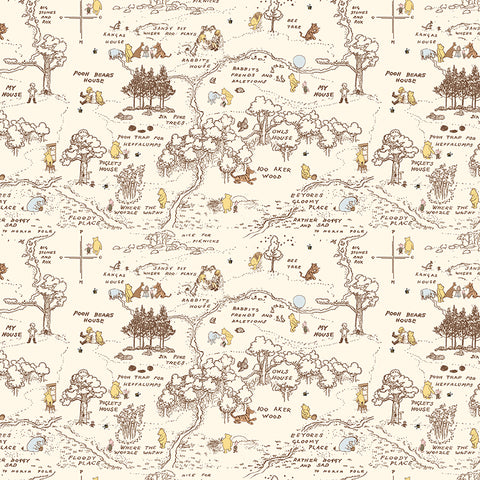 WINNIE THE POOH BABY 100 Aker Map Cream - PRE ORDER (Dec 2026)