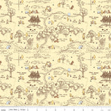 WINNIE THE POOH BABY 100 Aker Map Yellow - PRE ORDER (Nov 2026)