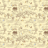 WINNIE THE POOH BABY 100 Aker Map Yellow - PRE ORDER (Nov 2026)