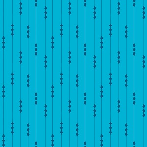 CREATE Fly Right Blue - FAT QUARTER