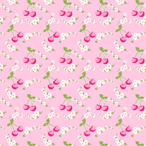 PICNIC Cherries Pink - NEW ARRIVAL