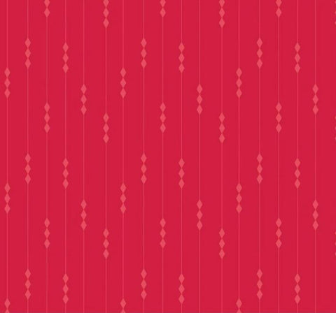 CREATE Fly Right Red - FAT QUARTER