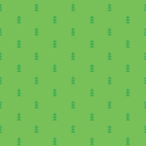 CREATE Fly Right Green - FAT QUARTER