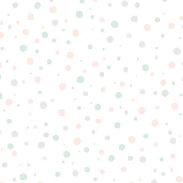LITTLE AUSSIE FRIENDS White - FAT QUARTER