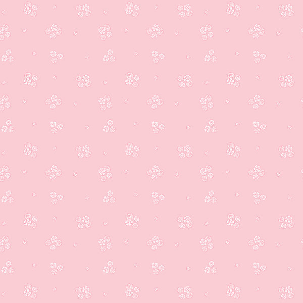 SARAH KAY HERITAGE Floral Clusters Pink - FAT QUARTER