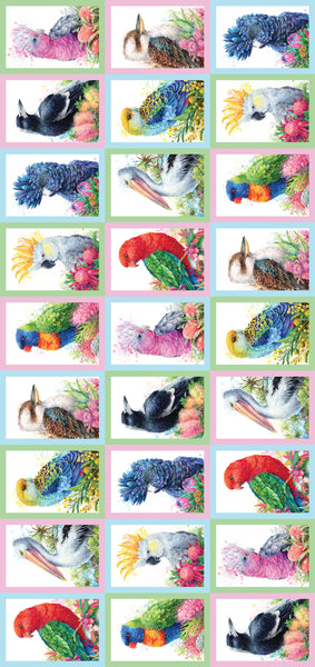 CARLIE EDWARDS COLLECTION Bird Collection Panel
