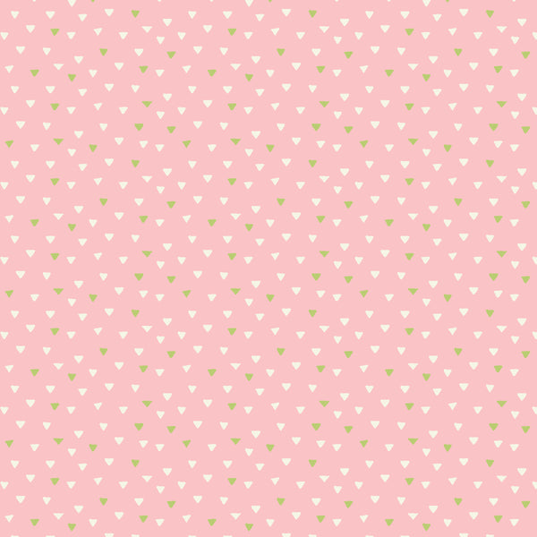 PLAYFUL SPRING Geo Triangles Pink