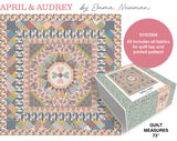 APRIL & AUDREY Boxed Quilt Kit - PRE ORDER (Aug 2026)