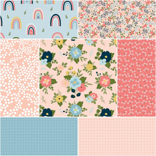 DAY IN THE LIFE Blush Half Metre Bundle - NEW ARRIVAL