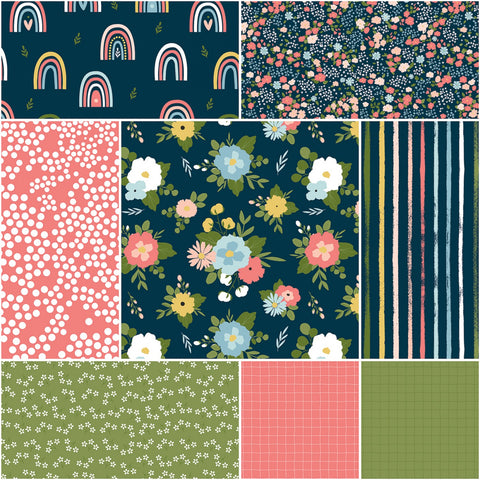 DAY IN THE LIFE Oxford Fat Quarter Bundle - NEW ARRIVAL
