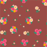 BOAT RACE Denyse Floral Brown - PRE ORDER (Mar/Apr 2027)