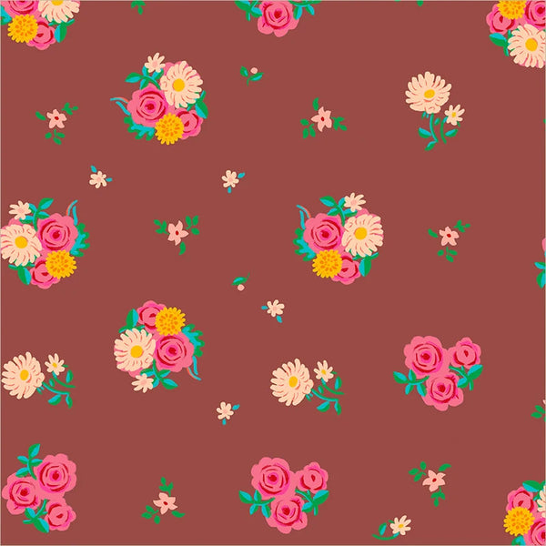 BOAT RACE Denyse Floral Brown - PRE ORDER (Mar/Apr 2027)