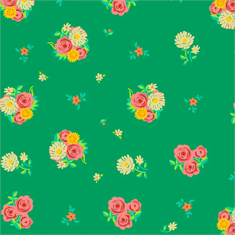 BOAT RACE Denyse Floral Green - PRE ORDER (Mar/Apr 2027)