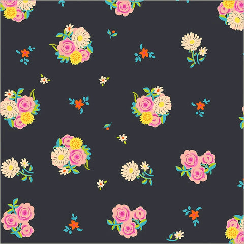 BOAT RACE Denyse Floral Soot - PRE ORDER (Mar/Apr 2027)