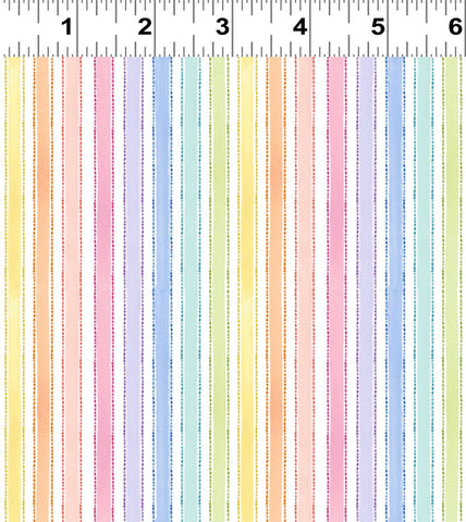 SPRING CHEER Digital Stripe Multi - PRE ORDER (Feb 2026)