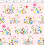 SPRING CHEER Digital Toile Light Pink - NEW ARRIVAL