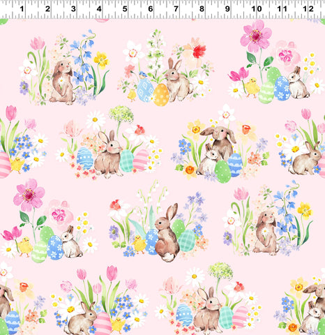 SPRING CHEER Digital Toile Light Pink - PRE ORDER (Feb 2026)