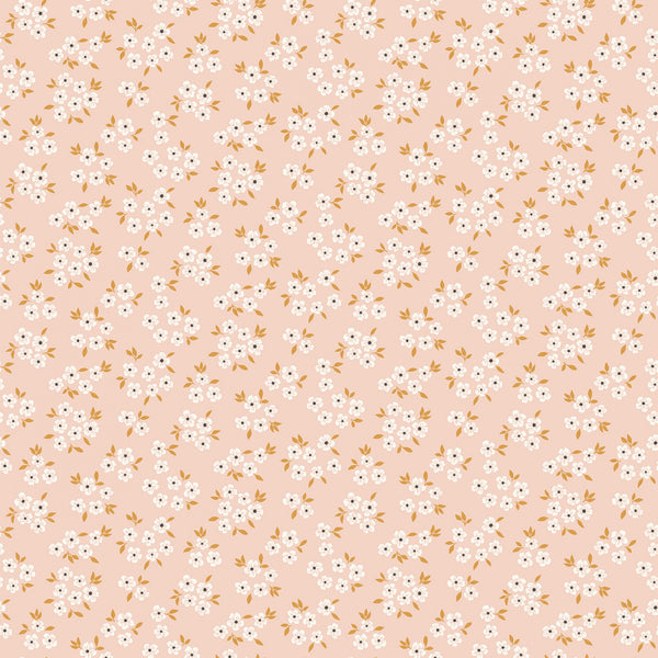 LITTLE SWAN Ditsy Floral Blush - NEW ARRIVAL
