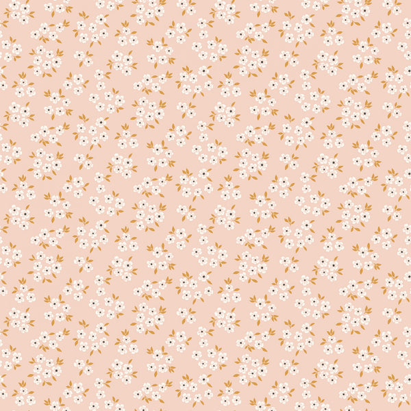 LITTLE SWAN Ditsy Floral Blush