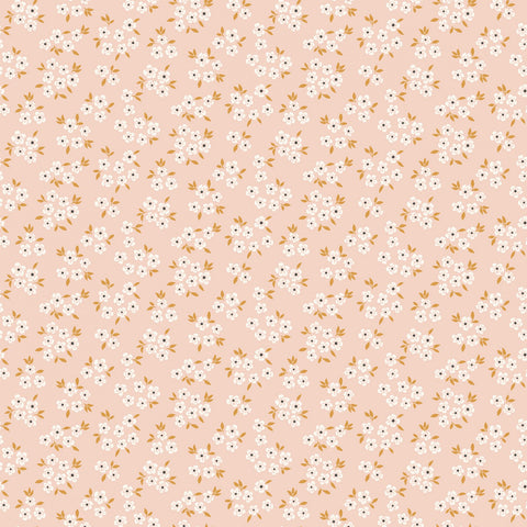 LITTLE SWAN Ditsy Floral Blush - NEW ARRIVAL