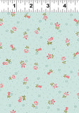 CHARLOTTE Ditsy Floral Turquoise - PRE ORDER (Nov 2025)