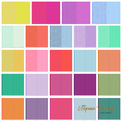 TRUE COLORS STICKS & STONES Fat Quarter Bundle - PRE ORDER (Mar/Apr 2027)