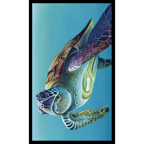CHRIS RILEY COLLECTION Turtle Panel - SALE $15.00