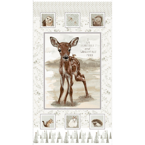 LITTLE ONES Doe Panel - SALE $13.00 p/panel