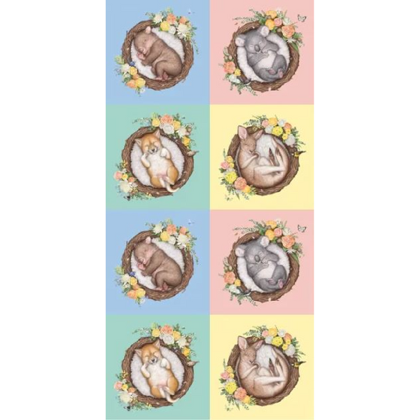 NATIVE NURSERY Block Panel Multi