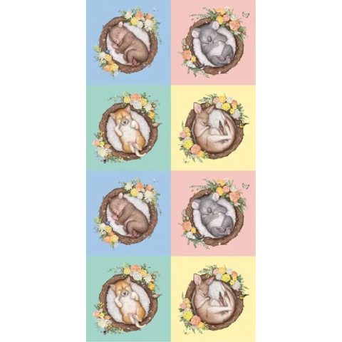 NATIVE NURSERY Block Panel Multi