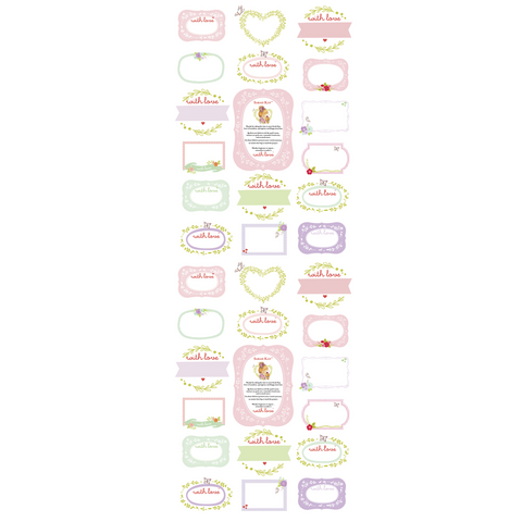 SARAH KAY WITH LOVE Sewing Labels Panel