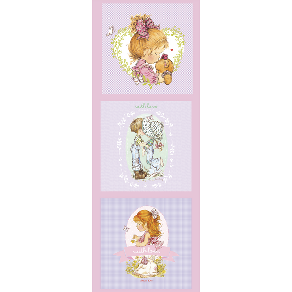 SARAH KAY WITH LOVE 3 Block Panel Lilac