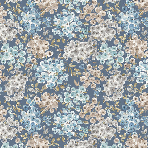 BLUE ESCAPE COASTAL Floral Colonial