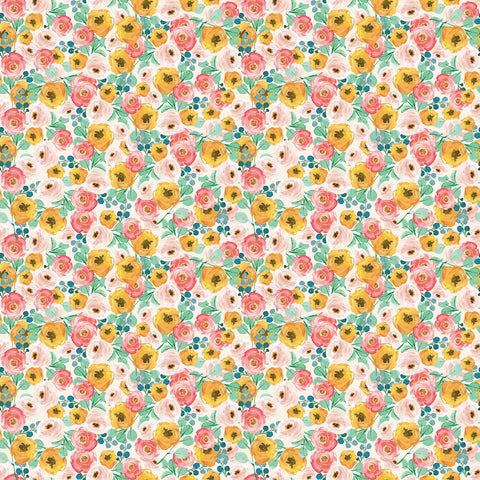 SPRING GARDENS Floral Cream