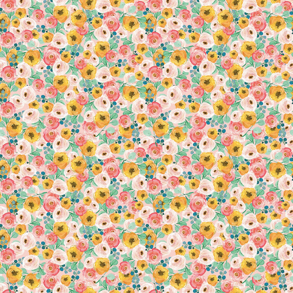 SPRING GARDENS Floral Pink