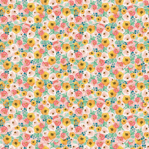 SPRING GARDENS Floral Pink