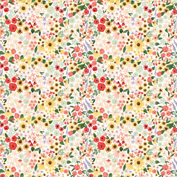 HOMEMADE Floral White