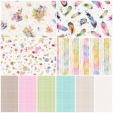 FLOWERS & FEATHERS Layer Cake - NEW ARRIVAL