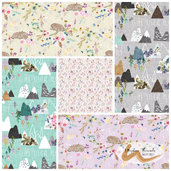 FOREST GLADE Fat Quarter Bundle - NEW ARRIVAL