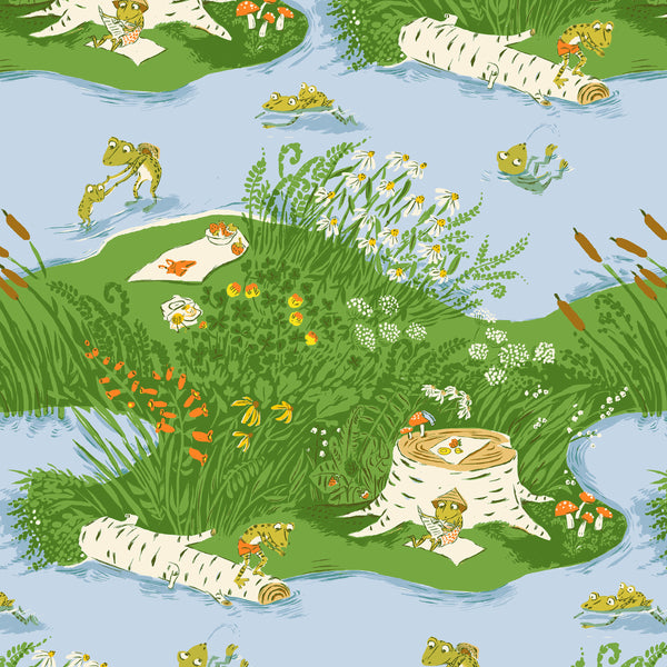HEATHER ROSS FAVORITES Frog Pond Medium Blue - PRE ORDER (July 2026)