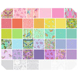 FULL MOON FOREST II + TRUE COLOURS 2025 Jelly Roll - FULL MOON FOREST II by Tula Pink - PRE-ORDER JULY