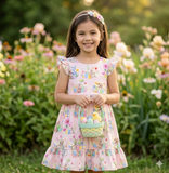 SPRING CHEER Digital Toile Light Pink - NEW ARRIVAL