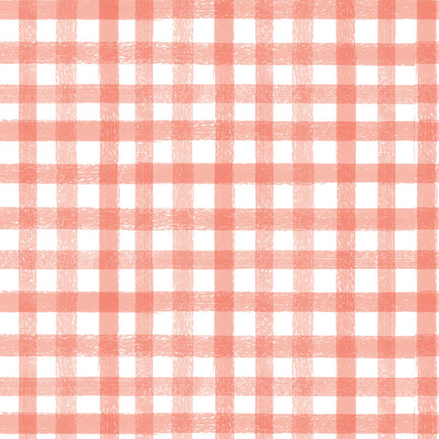 HOMEMADE Gingham Coral