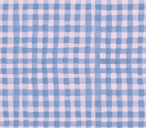ALLY Gingham Cornflower