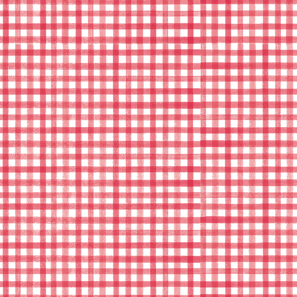 FLORA No 6 Gingham Raspberry